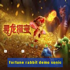 fortune rabbit demo sonic